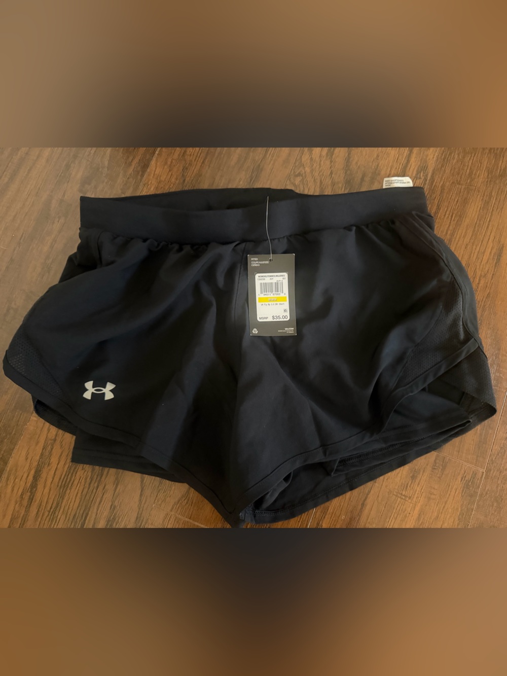 Under Armour Black Performance Training Shorts size medium brand new